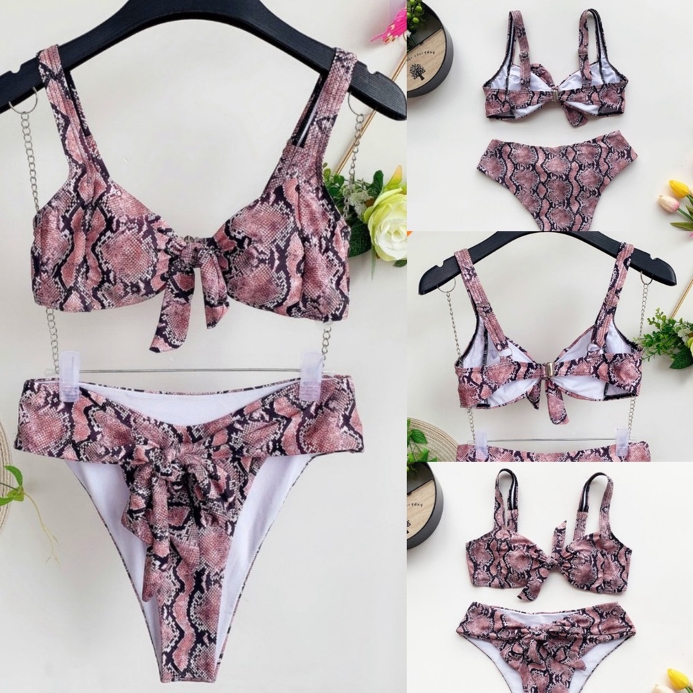 Blush Snake Bikini - Picture 2 of 5